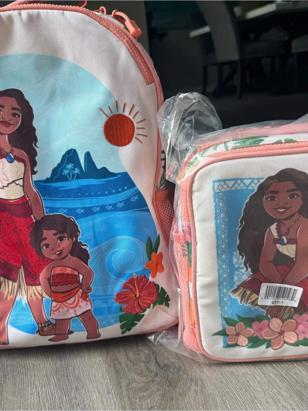 Disney Moana Kids Backpack & Insulated Lunch Box Set | School Bag Bundle